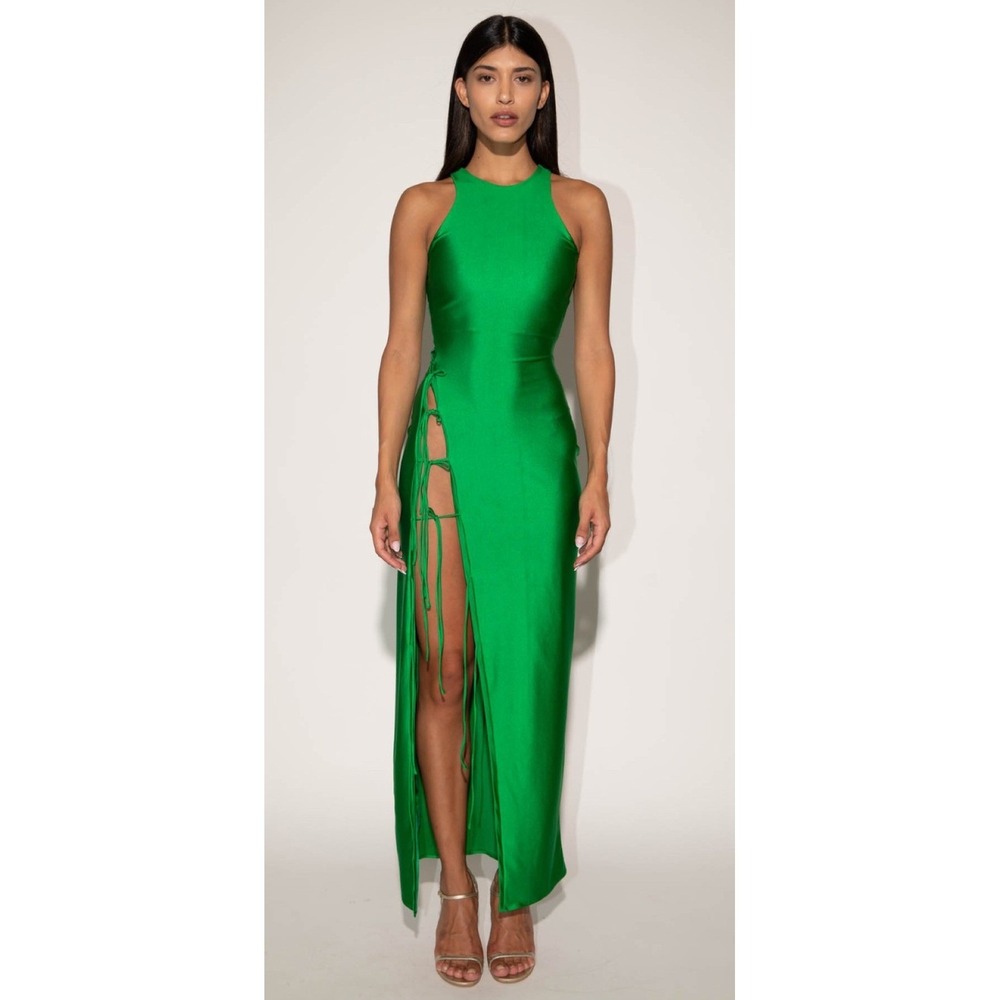 Mother of All Nela Green Maxi Dress – Size Medium – NWT